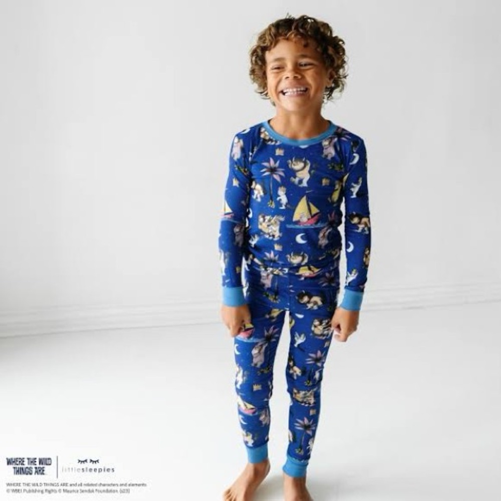 Little Sleepies Blue Pajama Set